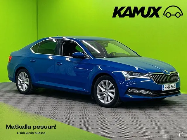 Skoda Superb 2,0 TDI 150 Style DSG Autom. / Adapt. Vakkari / Canton äänentoisto / Vetokoukku / Digimittaristo / Image 1